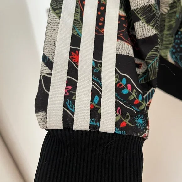 Adidas XioFloresta Rita Jungle Track Jacket Sz S - Picture 9 of 10